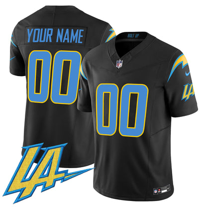 Chargers Vapor Limited Custom Jersey V2 - All Stitched