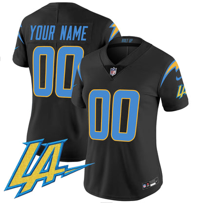 Chargers Vapor Limited Custom Jersey V2 - All Stitched