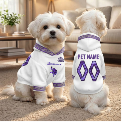 Minnesota Vikings Skol Edition Pet Hoodie