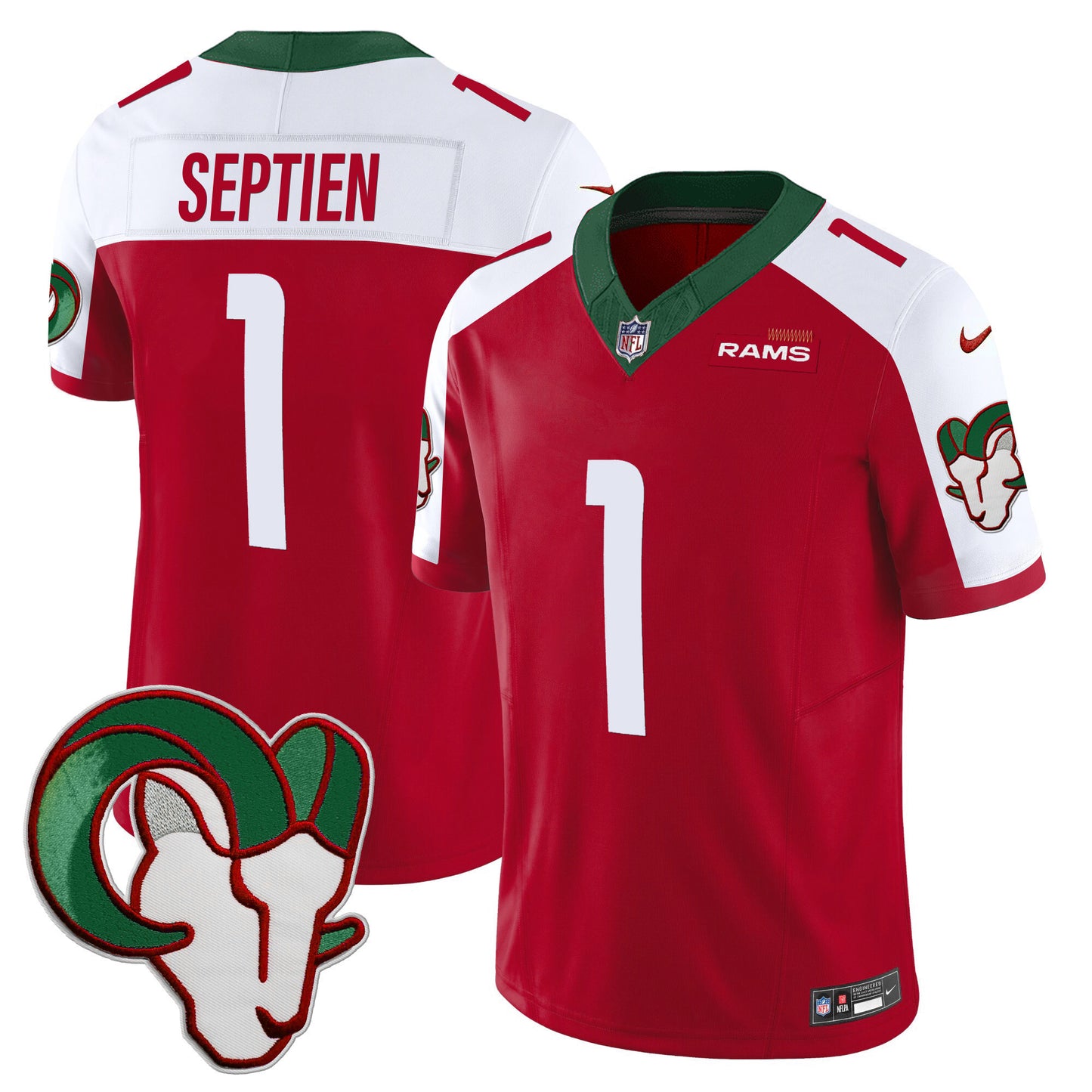 Men's Rams Mexico Vapor Limited Jersey - All Stitched