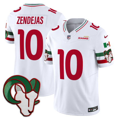 Men's Rams Mexico Vapor Limited Jersey - All Stitched