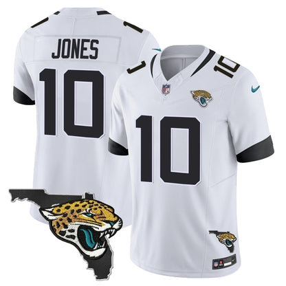 Men's Jacksonville Jaguars Florida Patch Vapor Jersey - All Stitched
