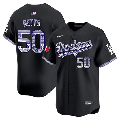 Los Angeles Dodgers Mexico Vapor Premier Limited Jersey V3 - All Stitched
