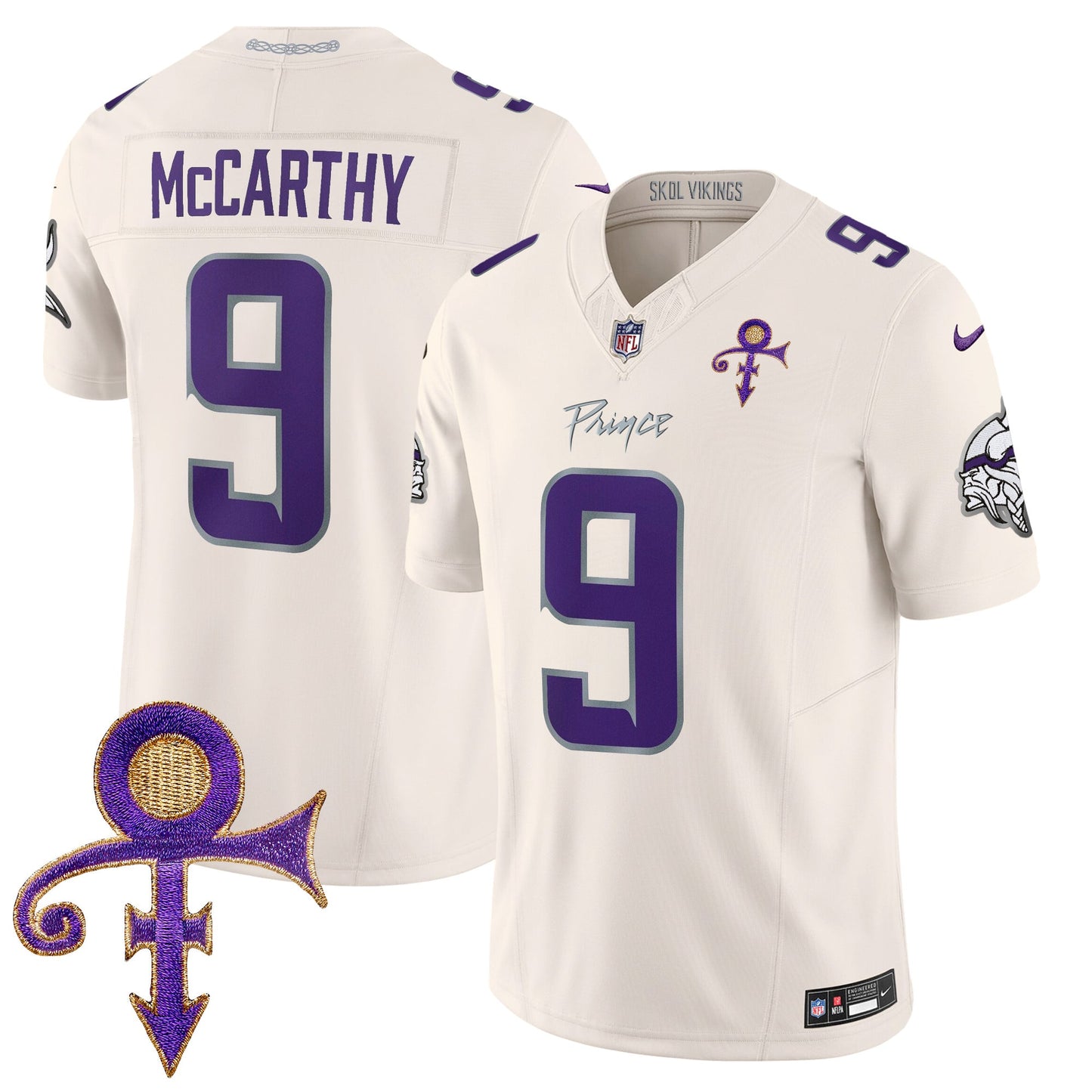 Men's Minnesota Vikings 2024 Prince Vapor Limited Jersey - All Stitched
