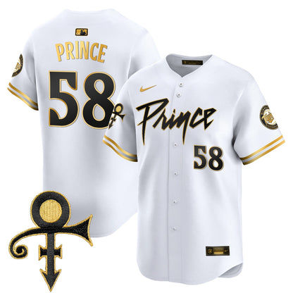 Men's Minnesota Twins Prince Patch Vapor Premier Limited Jersey V4 - All Stitched