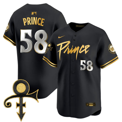 Men's Minnesota Twins Prince Patch Vapor Premier Limited Jersey V4 - All Stitched