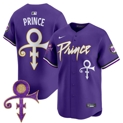 Men's Minnesota Twins Prince Patch Vapor Premier Limited Jersey V4 - All Stitched