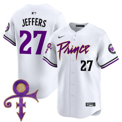 Men's Minnesota Twins Prince Patch Vapor Premier Limited Jersey V4 - All Stitched