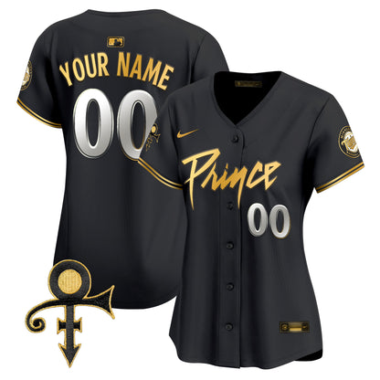 Minnesota Twins Prince Patch Vapor Premier Limited Custom Jersey V4 - All Stitched