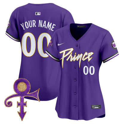 Minnesota Twins Prince Patch Vapor Premier Limited Custom Jersey V4 - All Stitched