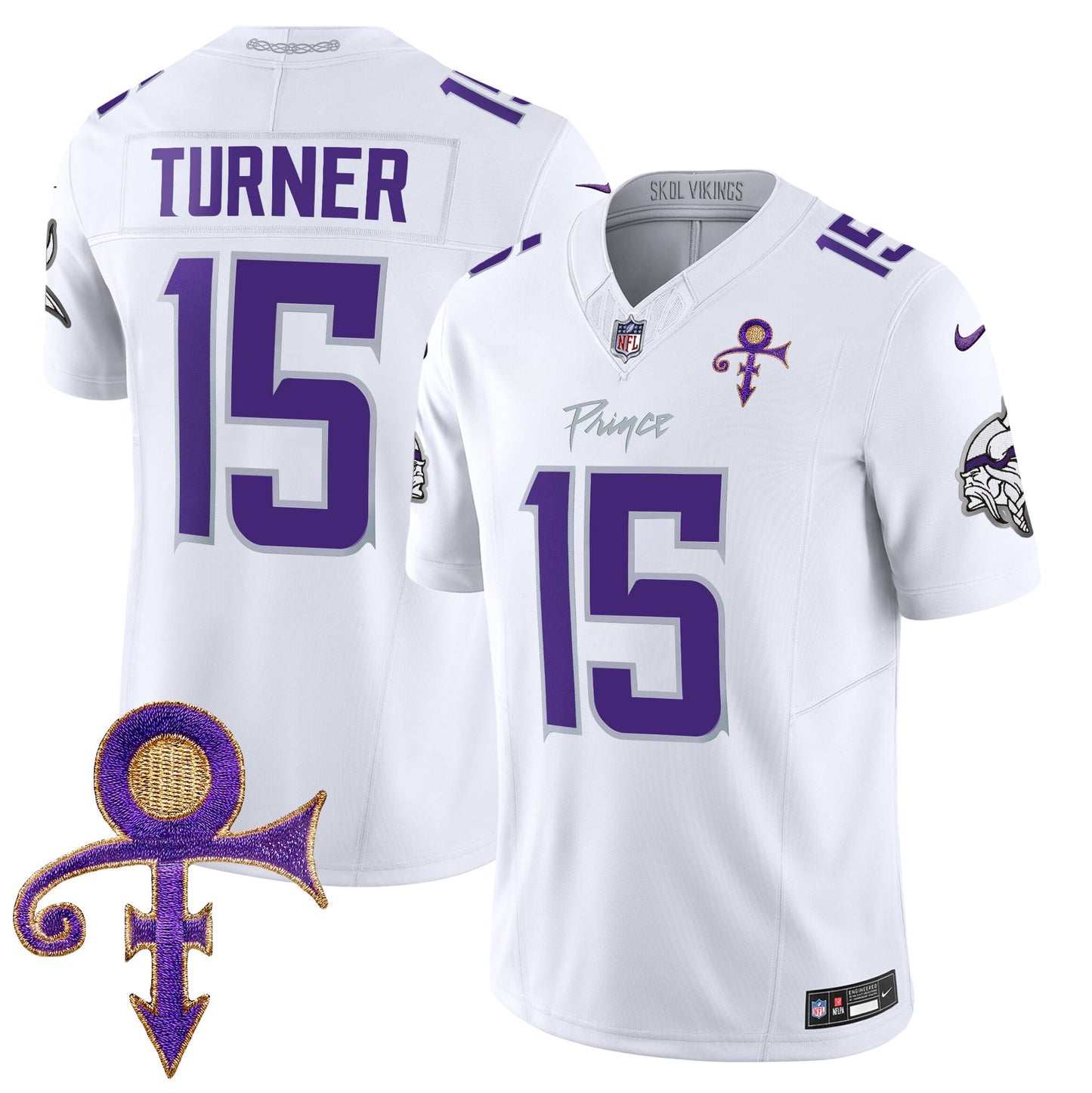 Men's Minnesota Vikings 2024 Prince Vapor Limited Jersey - All Stitched
