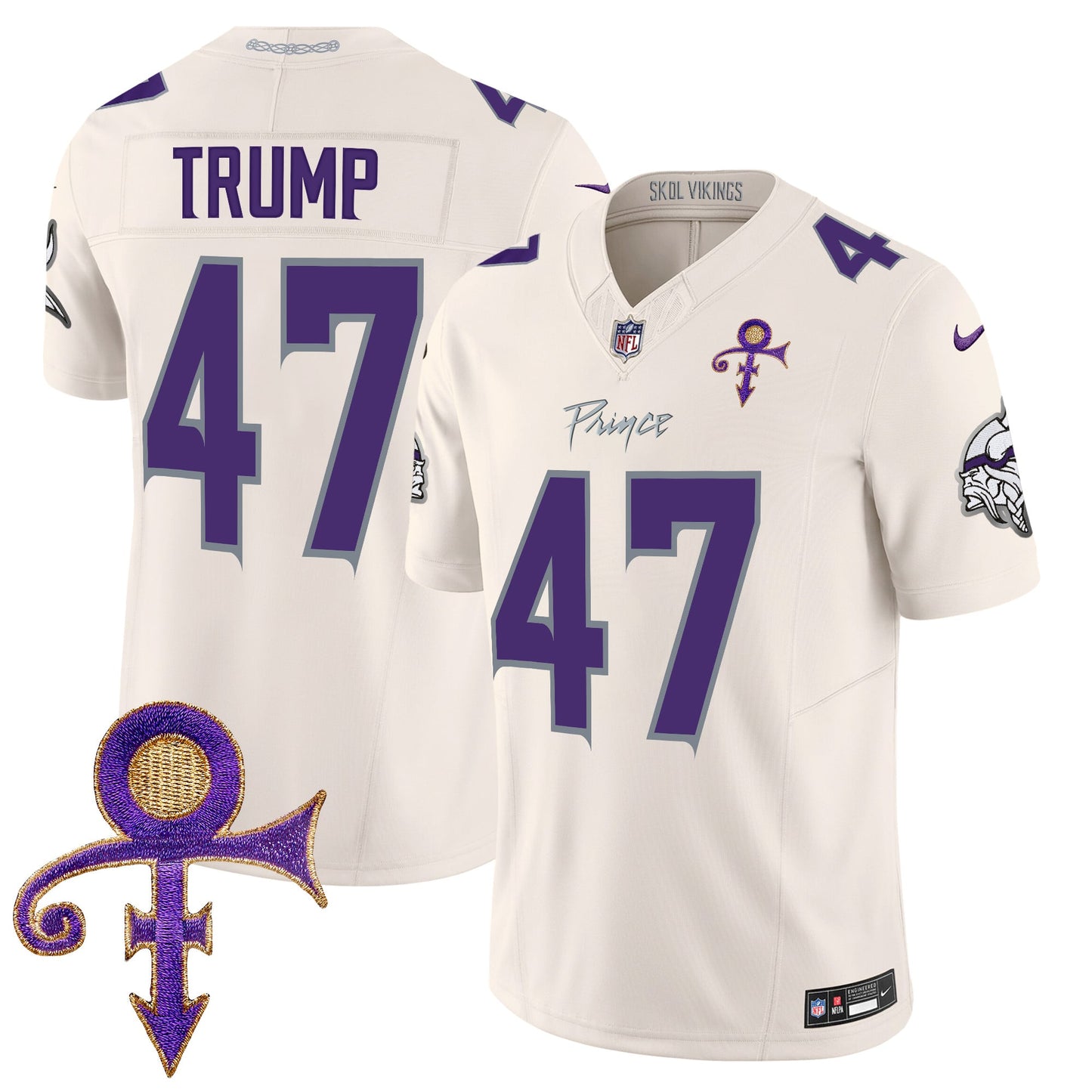 Men's Minnesota Vikings 2024 Prince Vapor Limited Jersey - All Stitched