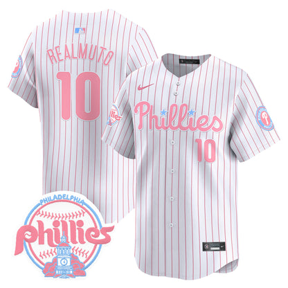 Unisex Phillies Bubblegum Pink Vapor Premier Limited Jersey V2 - All Stitched