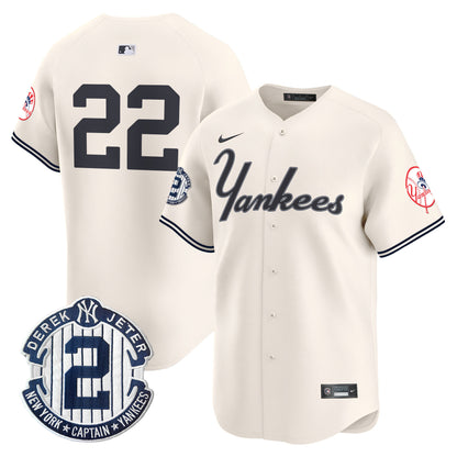 Men's Yankees Throwback Vapor Premier Limited Jersey V2 - All Stitched