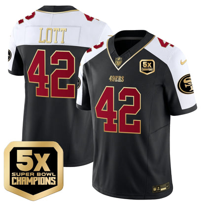 49ers 5x Super Bowl Champions Vapor Limited Jersey - All Stitched