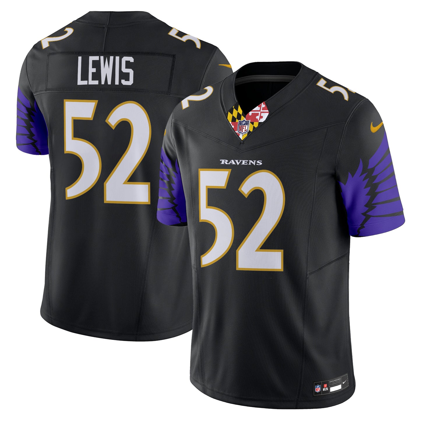 Men's Ravens Special Vapor Limited Jersey - All Stitched