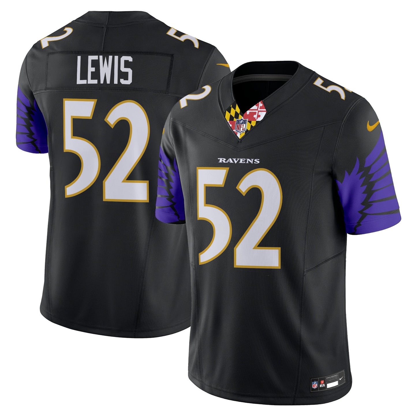 Men's Ravens Special Vapor Limited Jersey - All Stitched