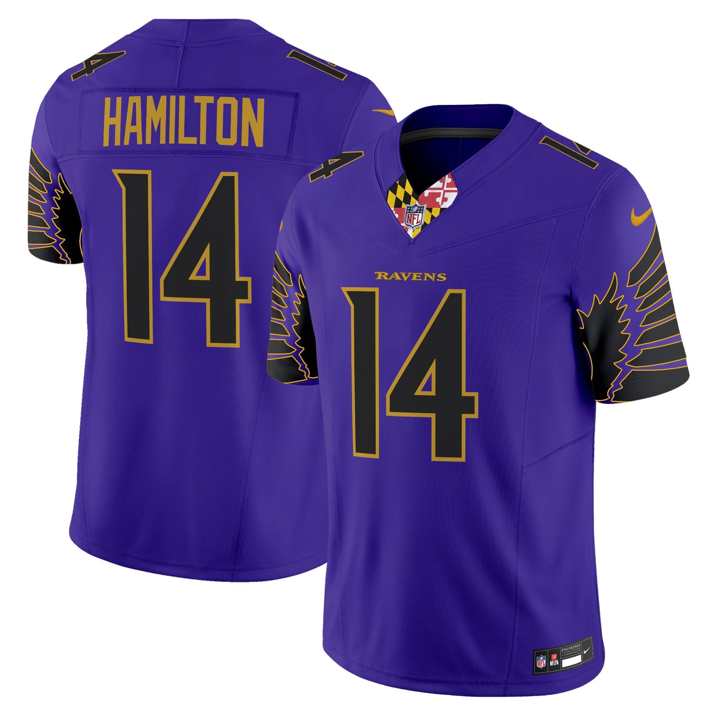 Men's Ravens Special Vapor Limited Jersey - All Stitched
