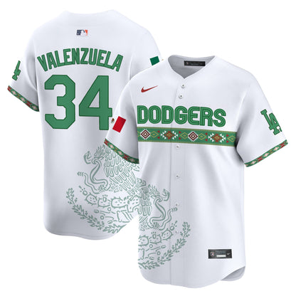 Los Angeles Dodgers Mexico Vapor Premier Limited Jersey V3 - Printed