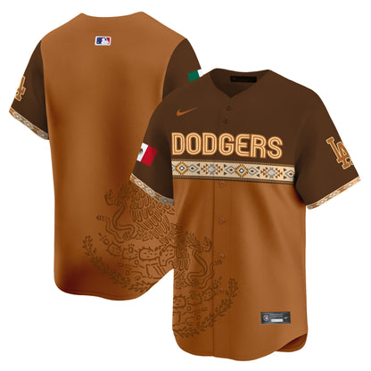 Los Angeles Dodgers Mexico Vapor Premier Limited Jersey V3 - Printed