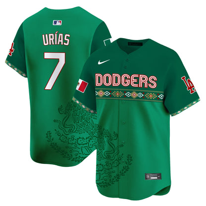 Los Angeles Dodgers Mexico Vapor Premier Limited Jersey V3 - Printed