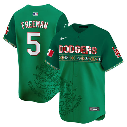 Los Angeles Dodgers Mexico Vapor Premier Limited Jersey V3 - Printed