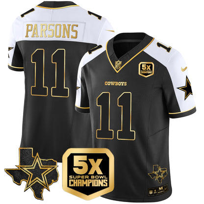 Men's Cowboys 5x Super Bowl Champions Vapor Limited Jersey - All Stitched