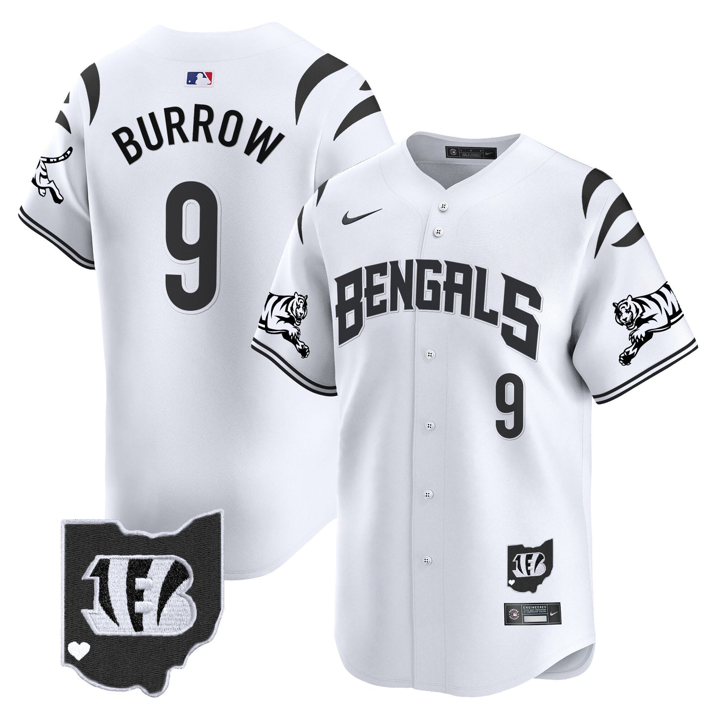 Men's Bengals Vapor Premier Limited Jersey - All Stitched