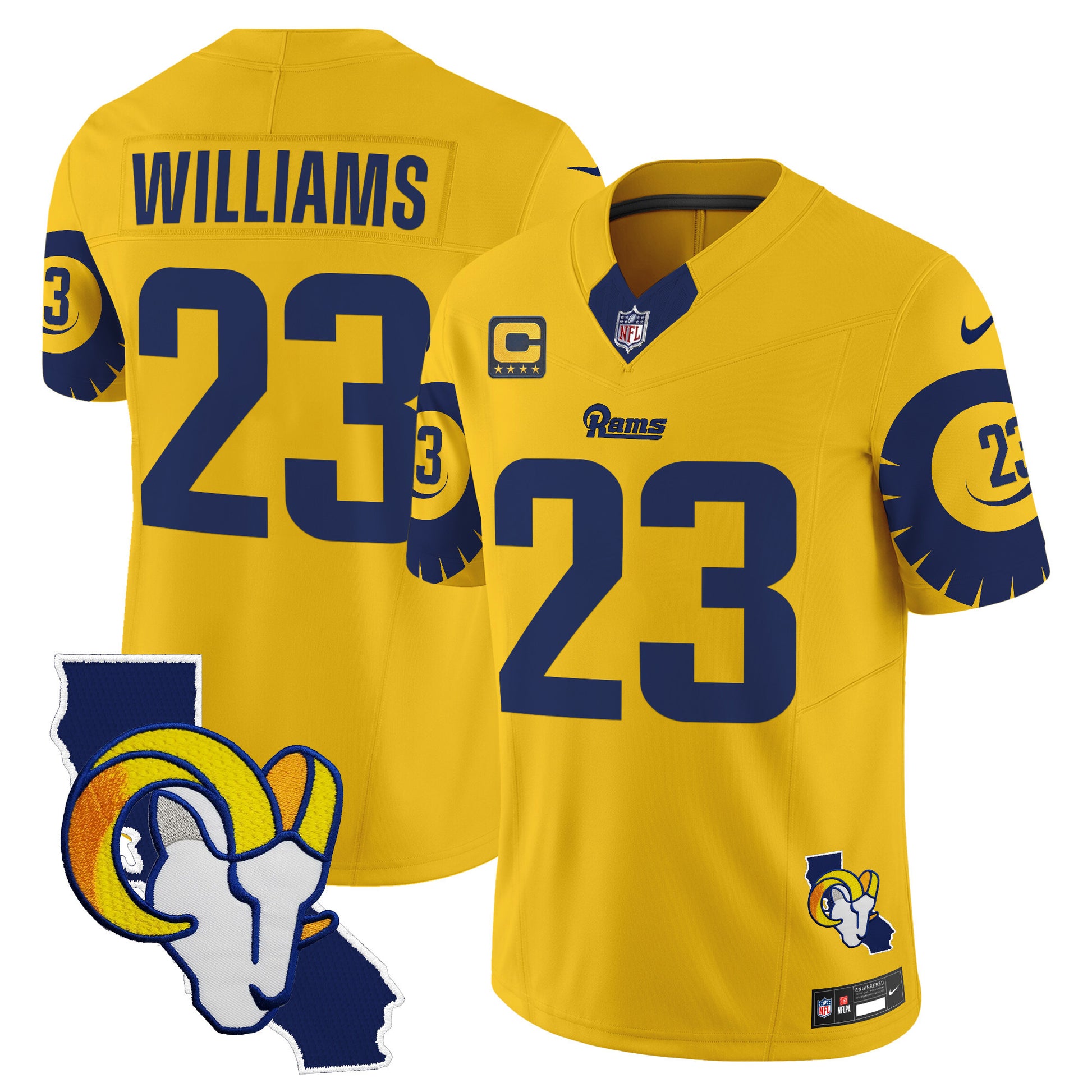 Men's Rams Special Vapor Limited Jersey V2 - All Stitched