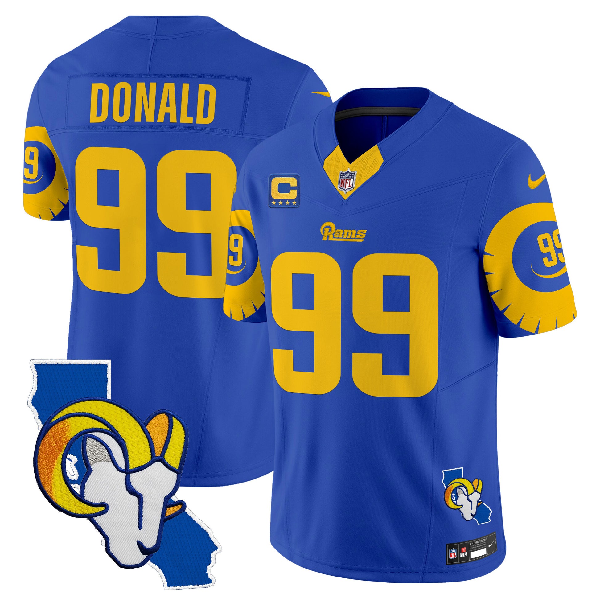 Men's Rams Special Vapor Limited Jersey V2 - All Stitched