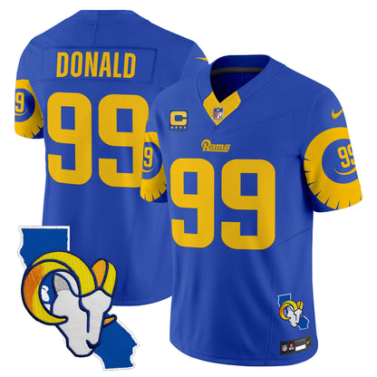 Men's Rams Special Vapor Limited Jersey V2 - All Stitched