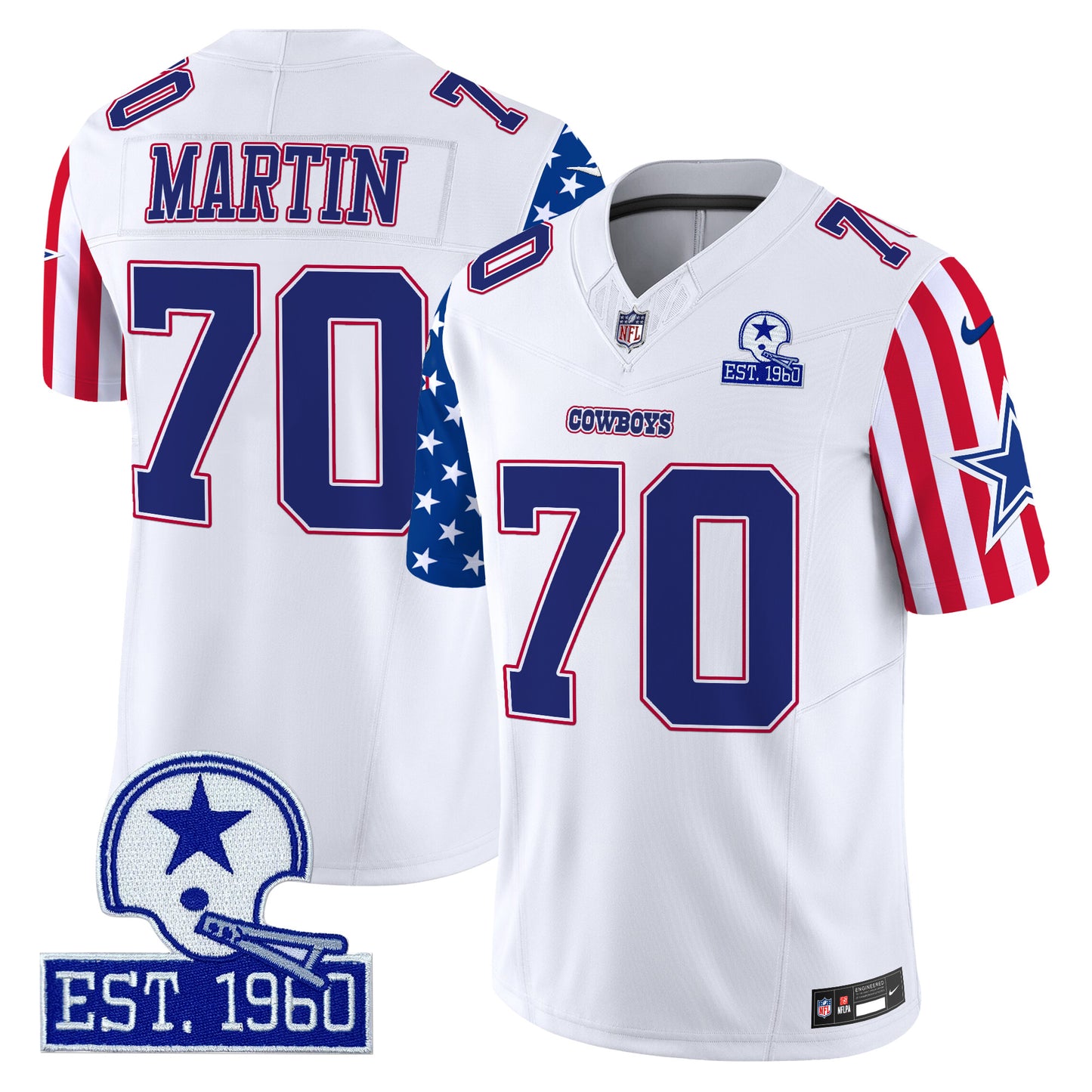 Men's Cowboys American Style Vapor Limited Jersey - All Stitched