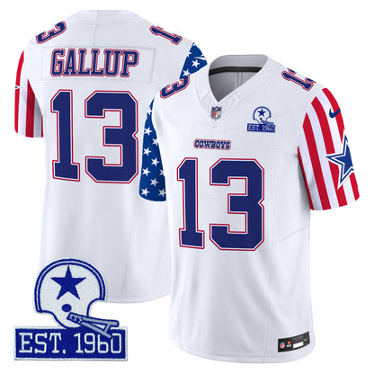 Men's Cowboys American Style Vapor Limited Jersey - All Stitched