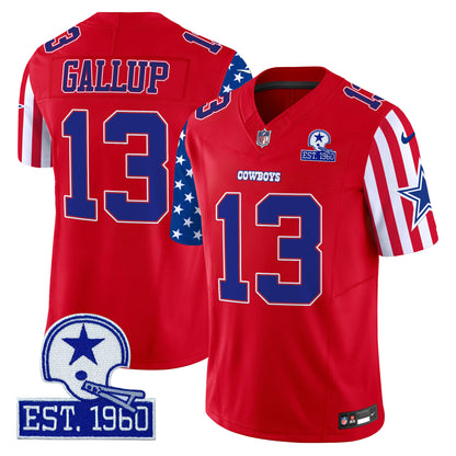 Men's Cowboys American Style Vapor Limited Jersey - All Stitched