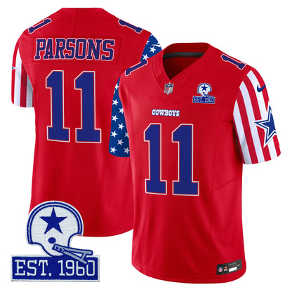 Men's Cowboys American Style Vapor Limited Jersey - All Stitched