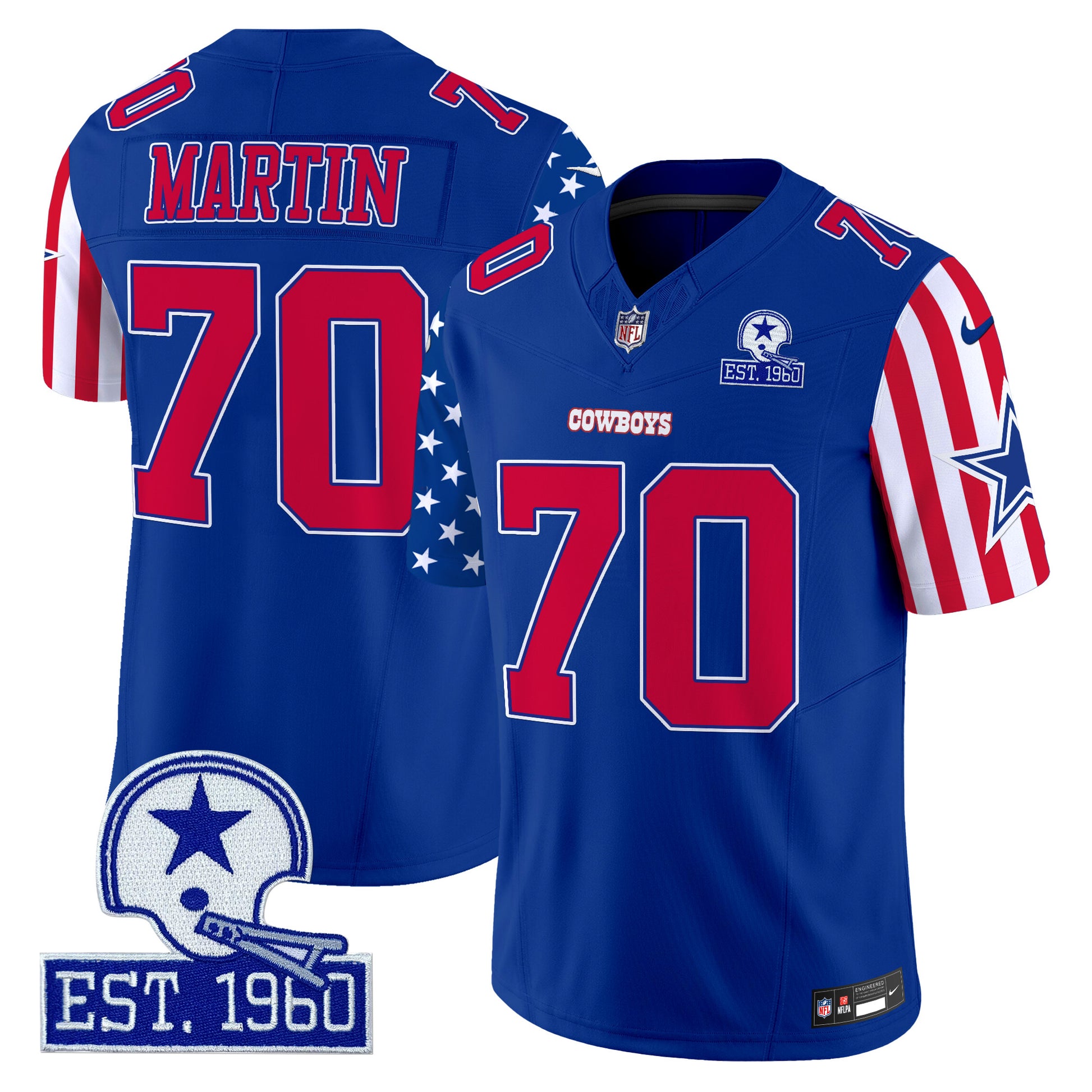 Men's Cowboys American Style Vapor Limited Jersey - All Stitched