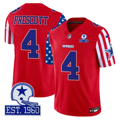 Men's Cowboys American Style Vapor Limited Jersey - All Stitched