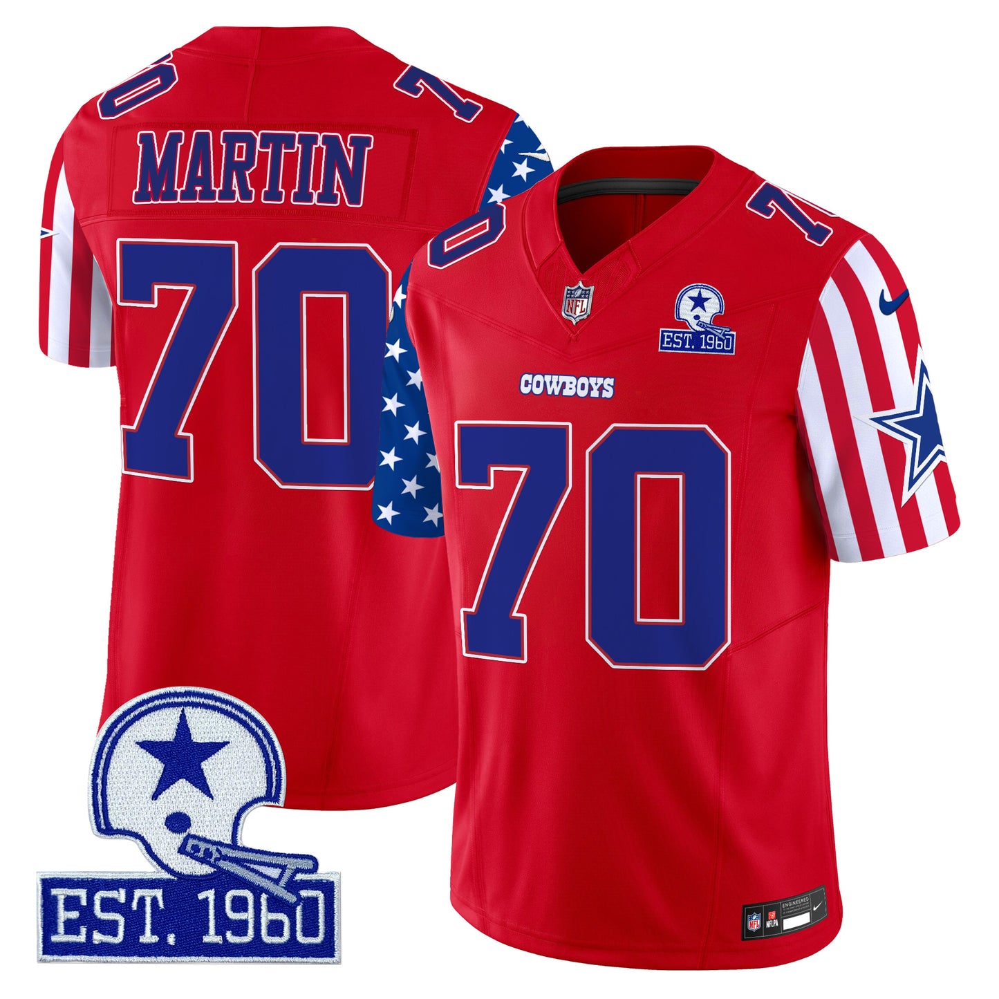 Men's Cowboys American Style Vapor Limited Jersey - All Stitched