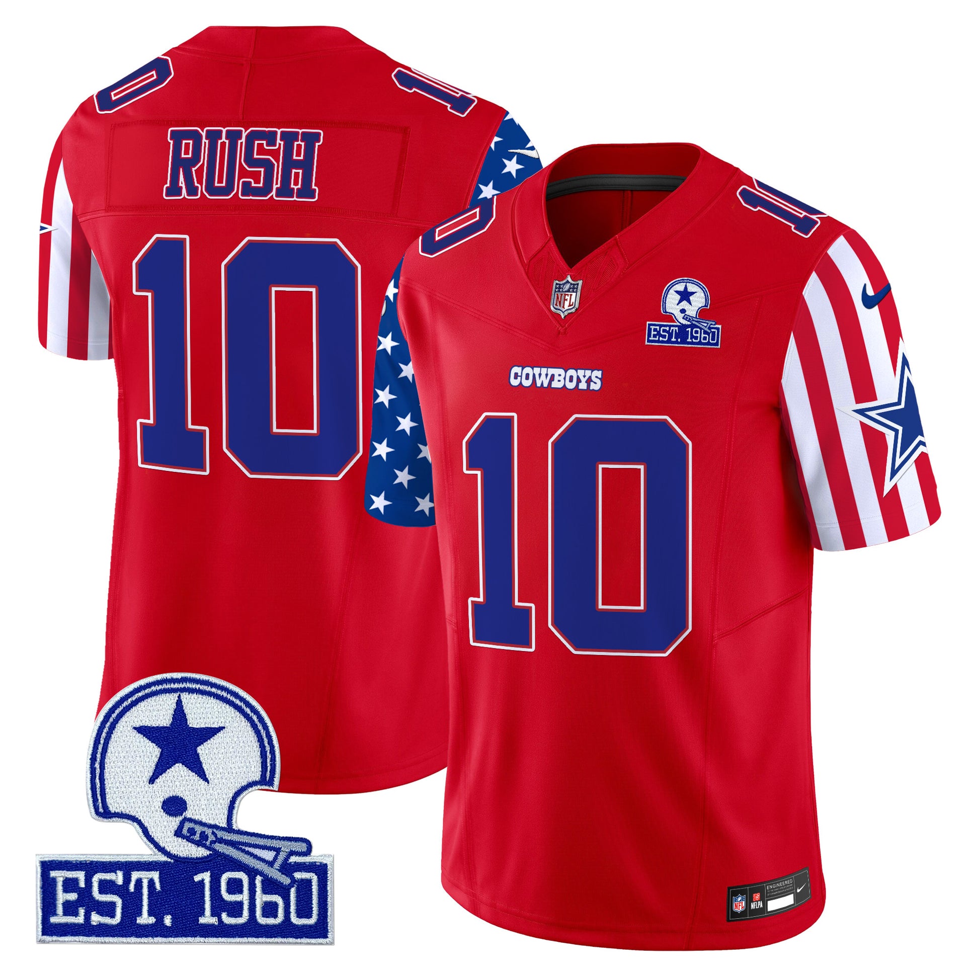 Men's Cowboys American Style Vapor Limited Jersey - All Stitched