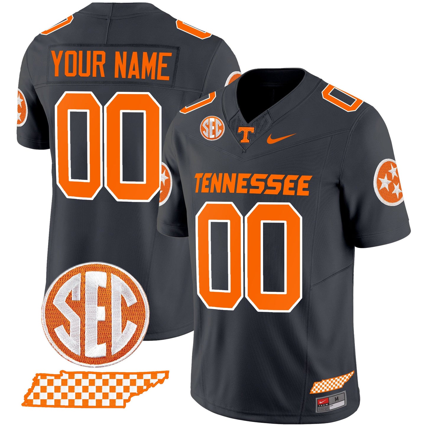 Tennessee Volunteers 2024 Vapor Limited Custom Jersey V2 - All Stitched