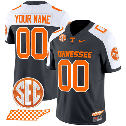 Tennessee Volunteers 2024 Checkerboard Vapor Limited Custom Jersey - All Stitched