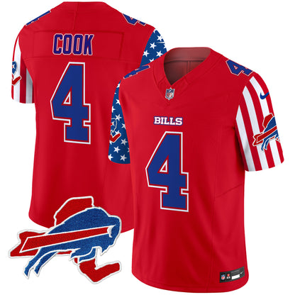 Men's Bills American Style Vapor Limited Jersey - All Stitched