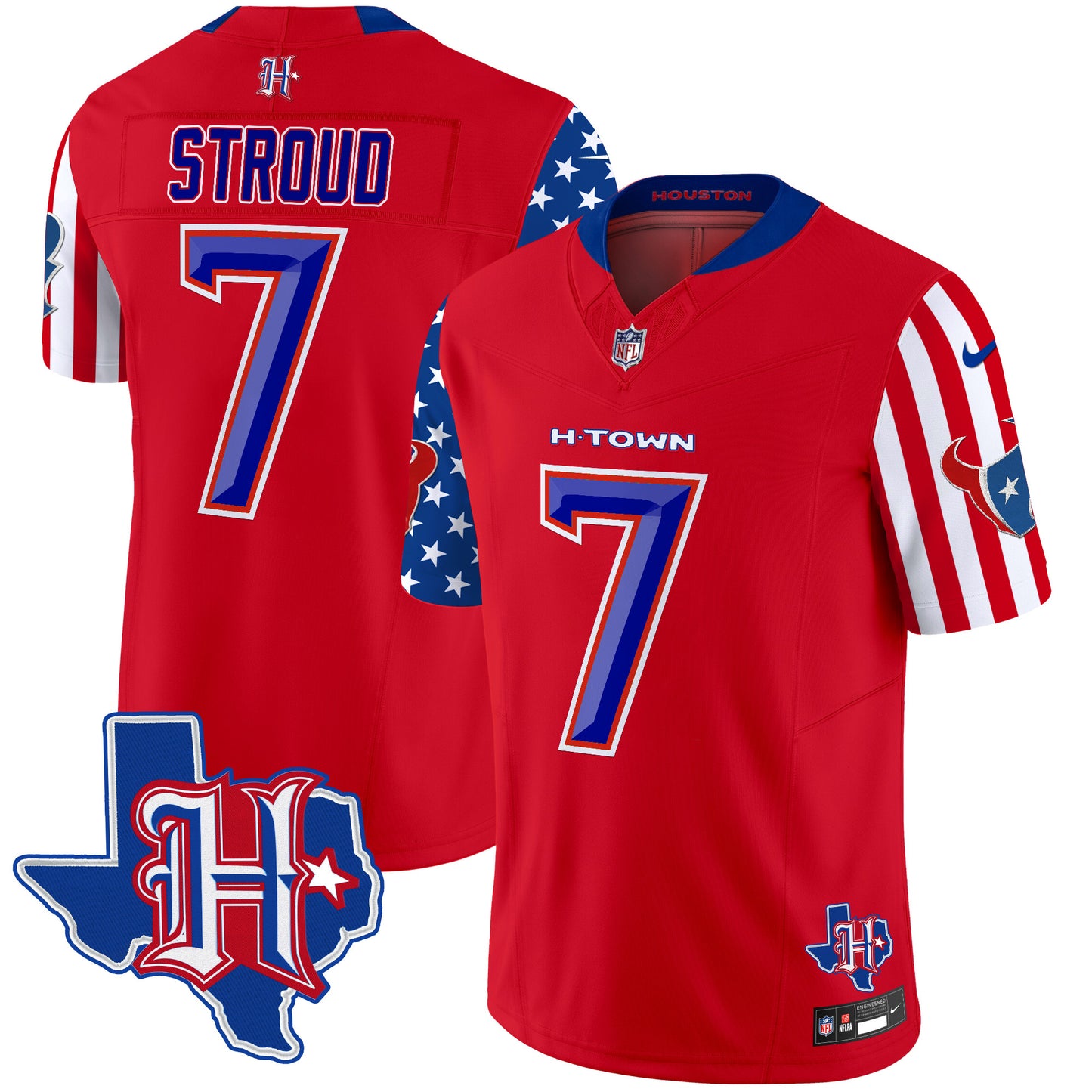 Men's Houston Texans American Style Vapor Limited Jersey - All Stitched