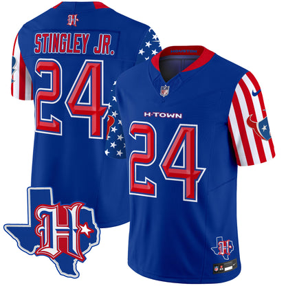 Men's Houston Texans American Style Vapor Limited Jersey - All Stitched
