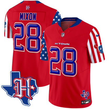 Men's Houston Texans American Style Vapor Limited Jersey - All Stitched