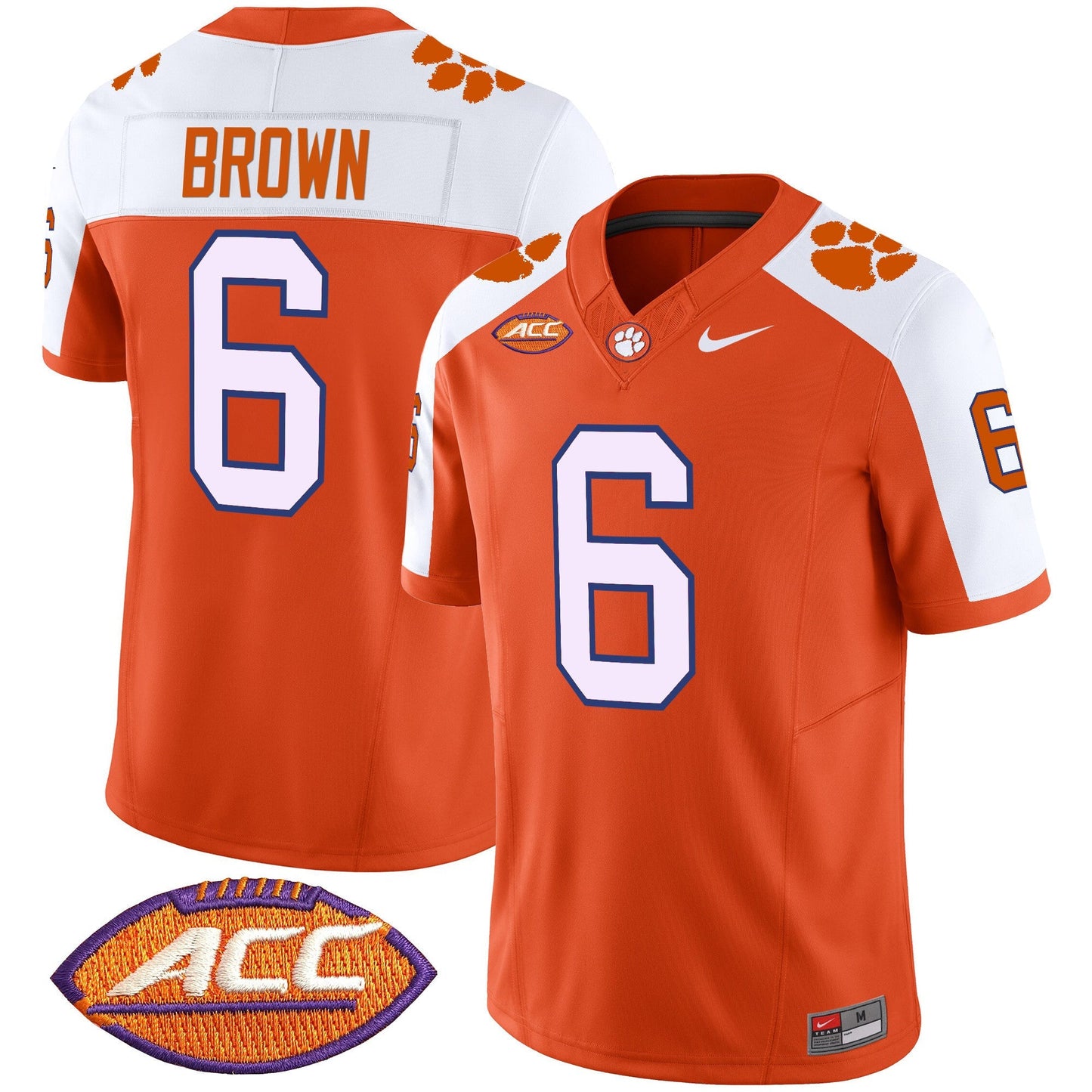 Men's Clemson Tigers 2025 Vapor Limited Jersey - All Stitched