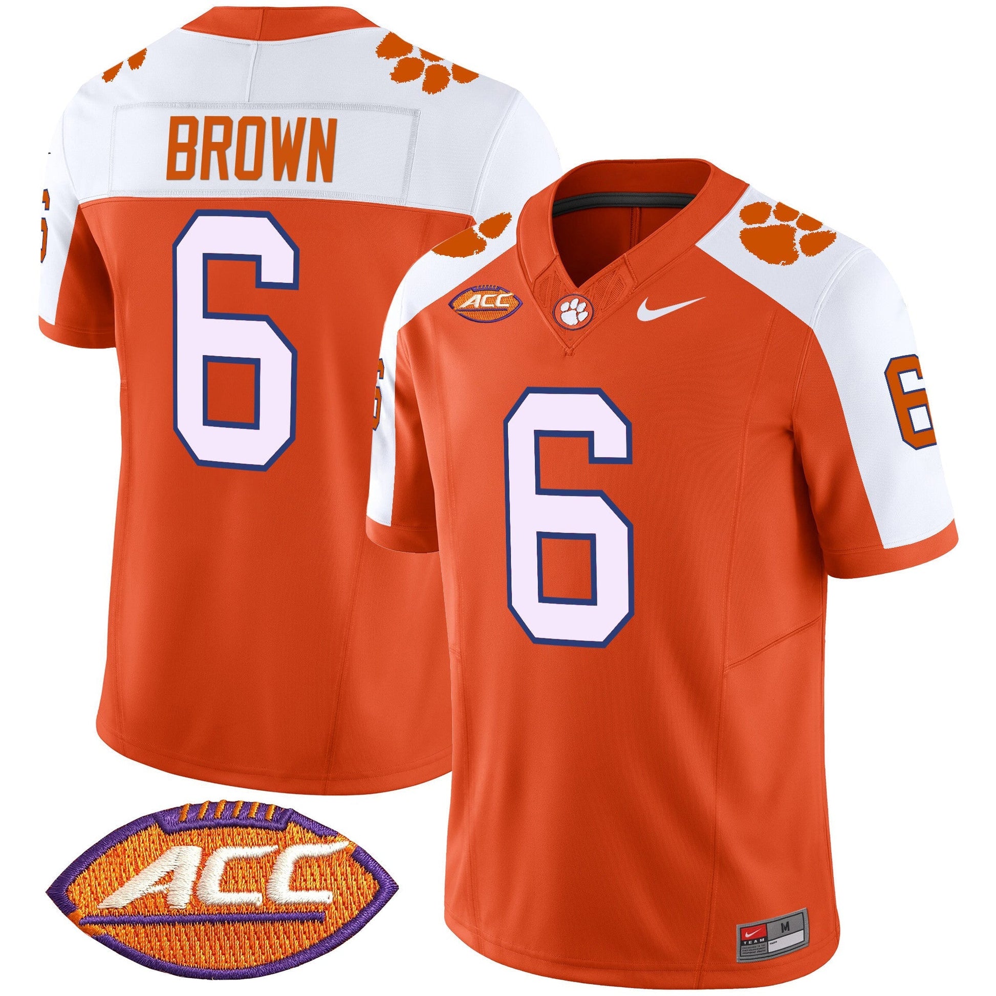 Men's Clemson Tigers 2025 Vapor Limited Jersey - All Stitched