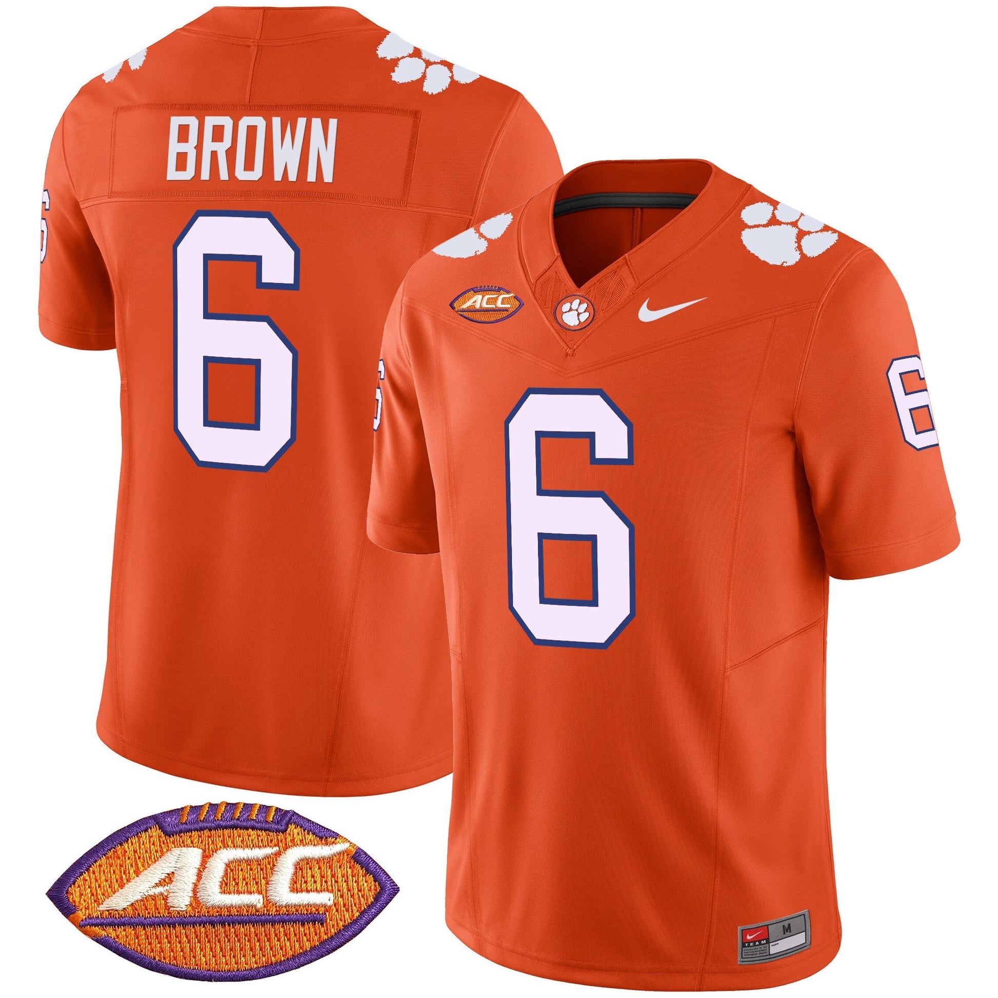 Men's Clemson Tigers 2025 Vapor Limited Jersey - All Stitched