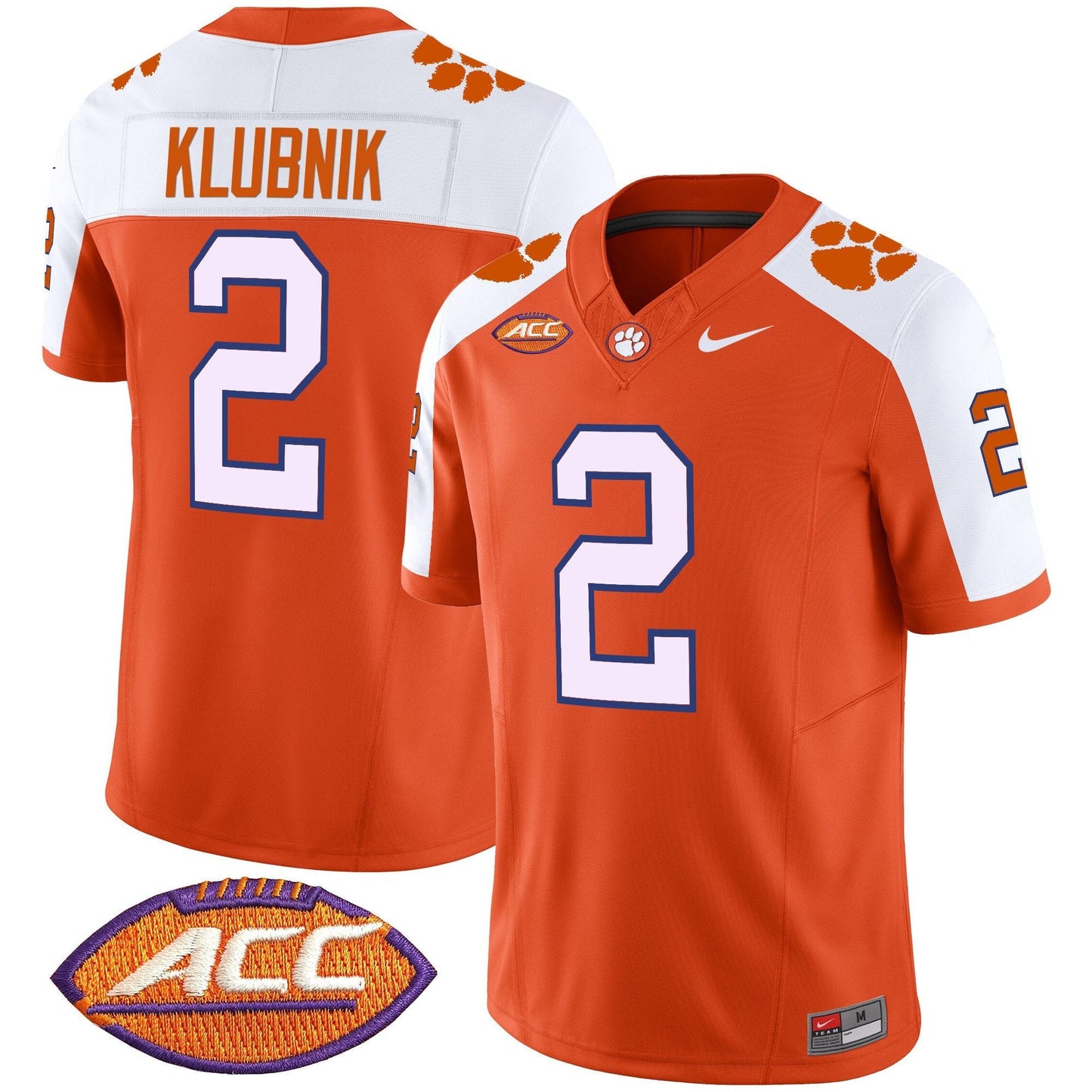 Men's Clemson Tigers 2025 Vapor Limited Jersey - All Stitched