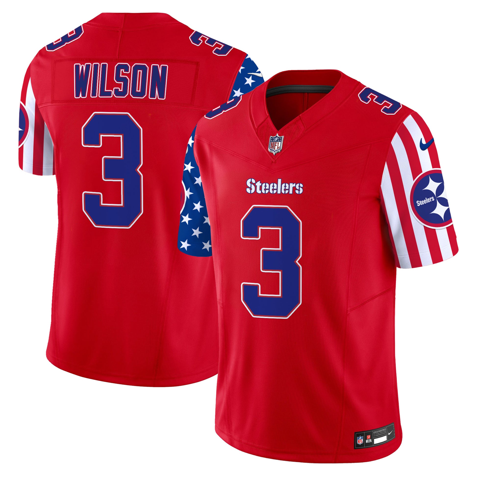 Men's Steelers American Style Vapor Limited Jersey - All Stitched